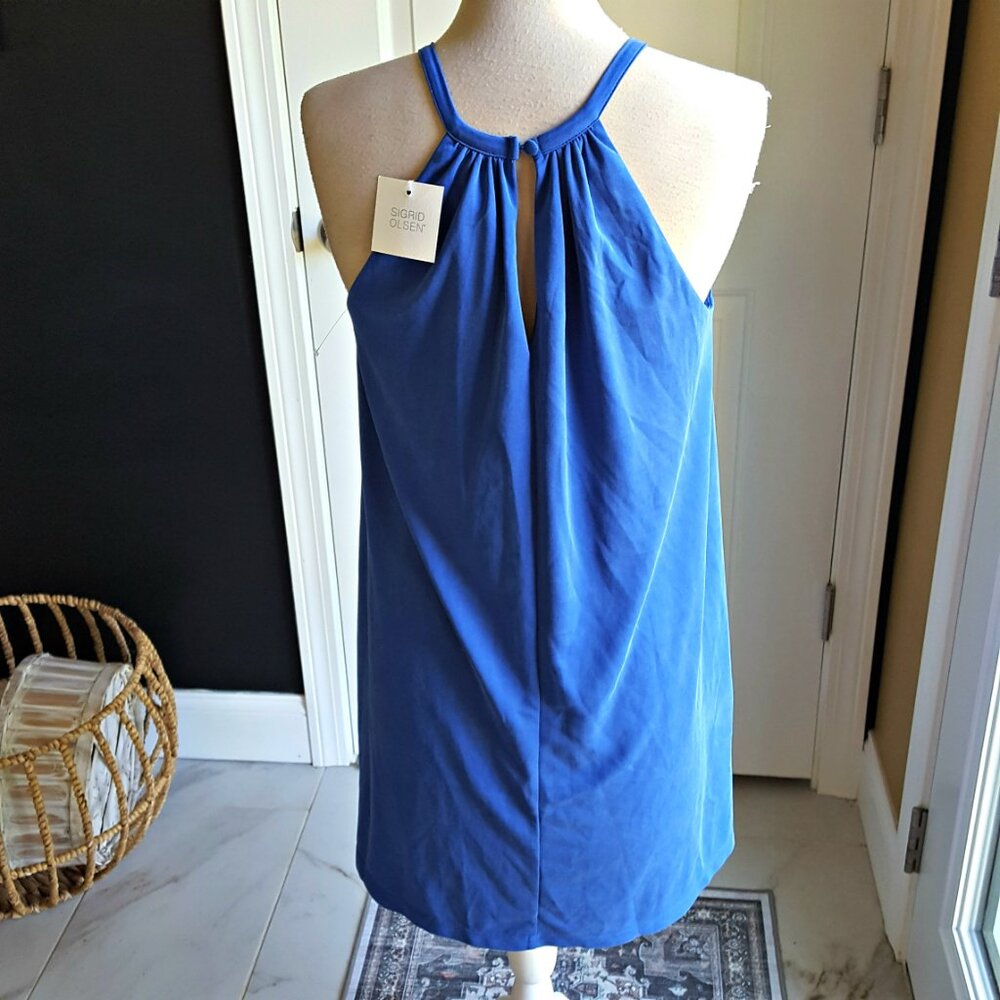 NEW! SIGRID OLSEN Halter DRESS SZ M - Picture 4 of 5